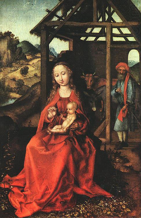 Nativity, Martin Schongauer